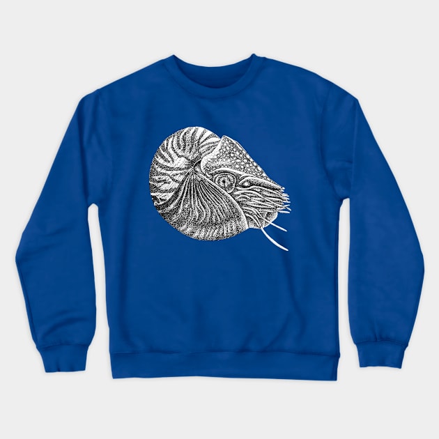 Nautilus fish Crewneck Sweatshirt by lorendowding